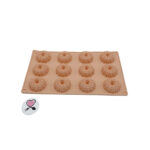 قالب سیلیکون گل شیفون ۱۲ خانه خارجی