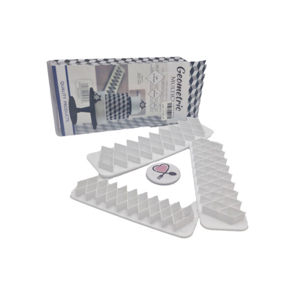 کاتر هندسی چندتایی مدل لوزی (سه سایز کوچک) - Image 4