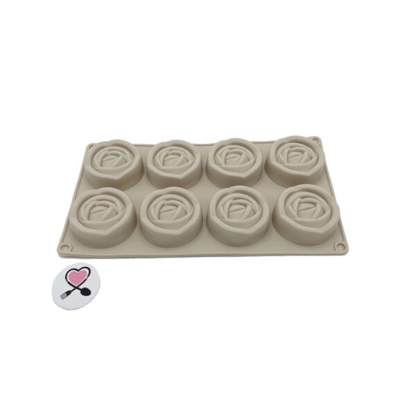 قالب سیلیکن رز متوسط 8 عددی خارجی - Image 4