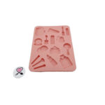 قالب سیلیکونی لوازم آرایش 16 شکل متنوع خارجی - تصویر 2