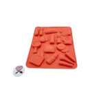 قالب سیلیکونی لوازم آرایش 16 شکل متنوع خارجی - تصویر 3