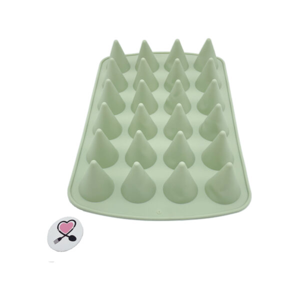 قالب سیلیکونی مخروط 24 عددی طرح ویلتون خارجی - Image 2