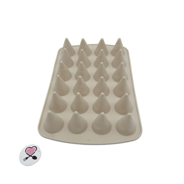 قالب سیلیکونی مخروط 24 عددی طرح ویلتون خارجی - Image 3
