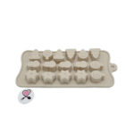 قالب مولد سیلیکون طرح آدم برفی، ستاره و کاج خارجی - تصویر 4