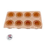 قالب سیلیکونی سه بعدی دسر مدرن 8 عددی خارجی - تصویر 3