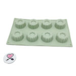 قالب سیلیکونی دسر مدرن سه بعدی مووس شارلوت 8 عددی - تصویر 4