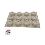 قالب سیلیکون دسر طرح تمشک 12 عددی خارجی