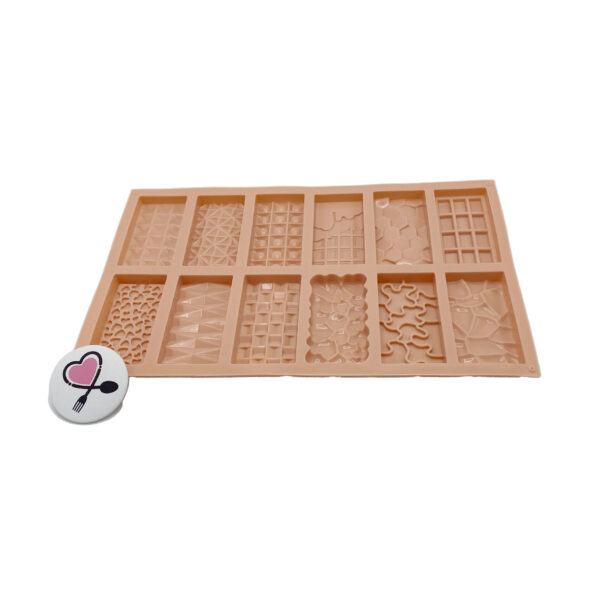 قالب سیلیکون شکلات بار تخته ای متنوع Hershey  و Kind خارجی - Image 10