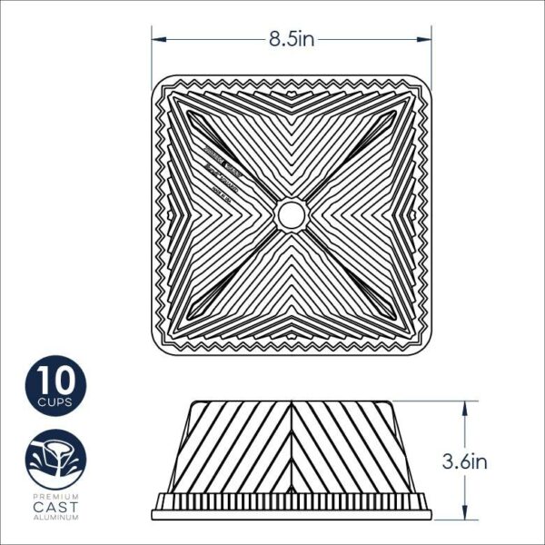 قالب کیک مربع نوردیک ور | مدل Bundt Squared - Image 8