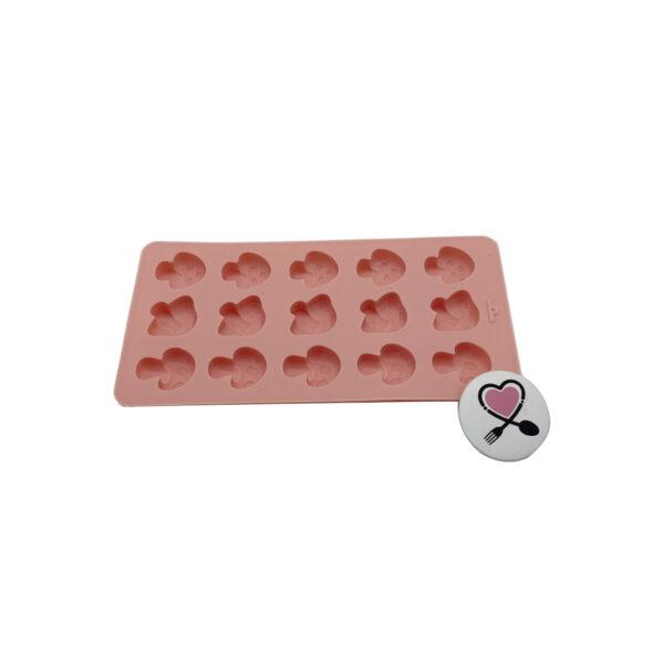 قالب سیلیکون ژله و پاستیل  قارچ سمی  15 عددی خارجی - Image 2