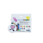 رنگ خوراکی کیت ۴ رنگ پایه آب Chefmaster - Image 2