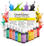 رنگ خوراکی ژلهای شفمستر – ۱۲ رنگ نسخه B - Image 2