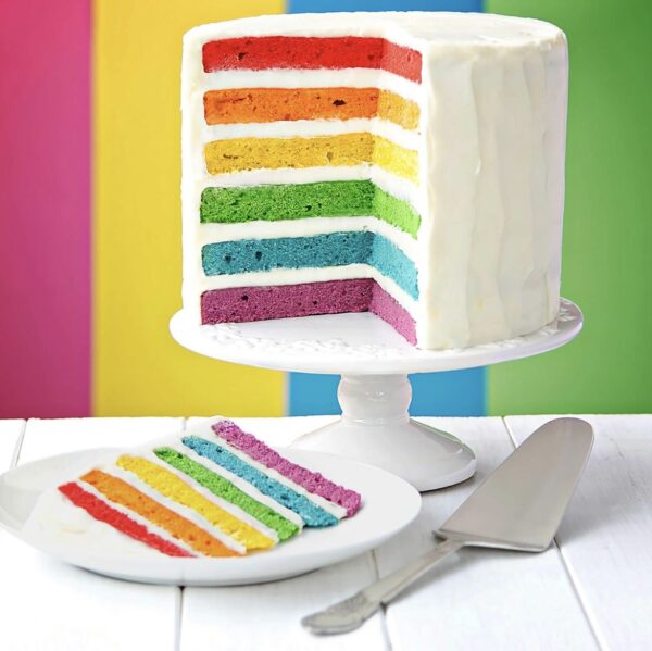 رنگ خوراکی ایربراش دلوکس Chefmaster – ست ۱۲ رنگ اصلی امریکا - Image 4