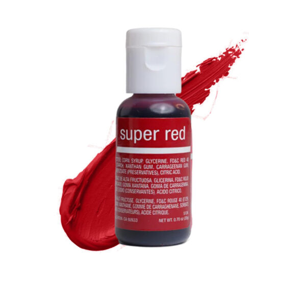 رنگ خوراکی ژلی Super Red شف مستر – ۲۰ گرمی - Image 3