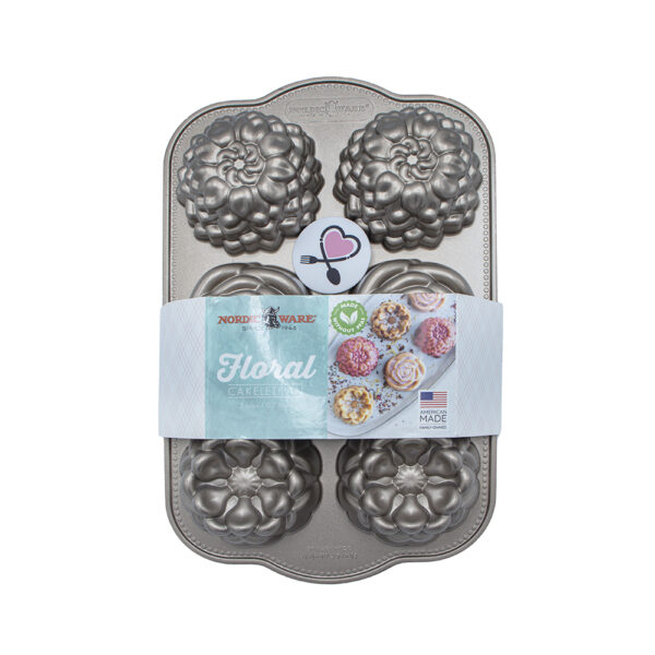 قالب کیک طرح گل کوچک ۶ تایی نوردیک ور | مدل Floral - Image 2