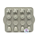 قالب شیرینی کوچک طرح زنبور Nordic Ware – مدل Busy Bee Bitelet