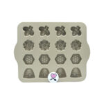 قالب شیرینی کوچک طرح زنبور Nordic Ware – مدل Busy Bee Bitelet - Image 2