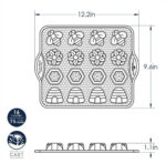 قالب شیرینی کوچک طرح زنبور Nordic Ware – مدل Busy Bee Bitelet - Image 5