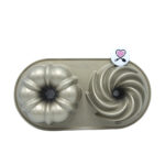 قالب کیک دوتایی کلاسیک Nordic Ware – طرح Bundt کوچک