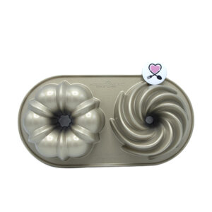 قالب کیک دوتایی کلاسیک Nordic Ware – طرح Bundt کوچک