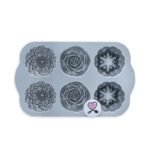 قالب کیک طرح گل کوچک ۶ تایی نوردیک ور | مدل Floral - Image 3