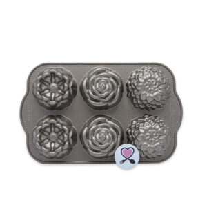 قالب کیک طرح گل کوچک ۶ تایی نوردیک ور | مدل Floral