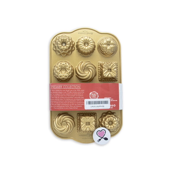 قالب مینی کیک ۱۲ تایی نوردیک ور | مدل Bundt Charms - Image 1
