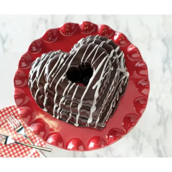 قالب قلبی نوردیک ور | مدل Tiered Heart Bundt قلب - Image 5