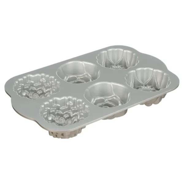 قالب کیک طرح گل کوچک ۶ تایی نوردیک ور | مدل Floral - Image 5