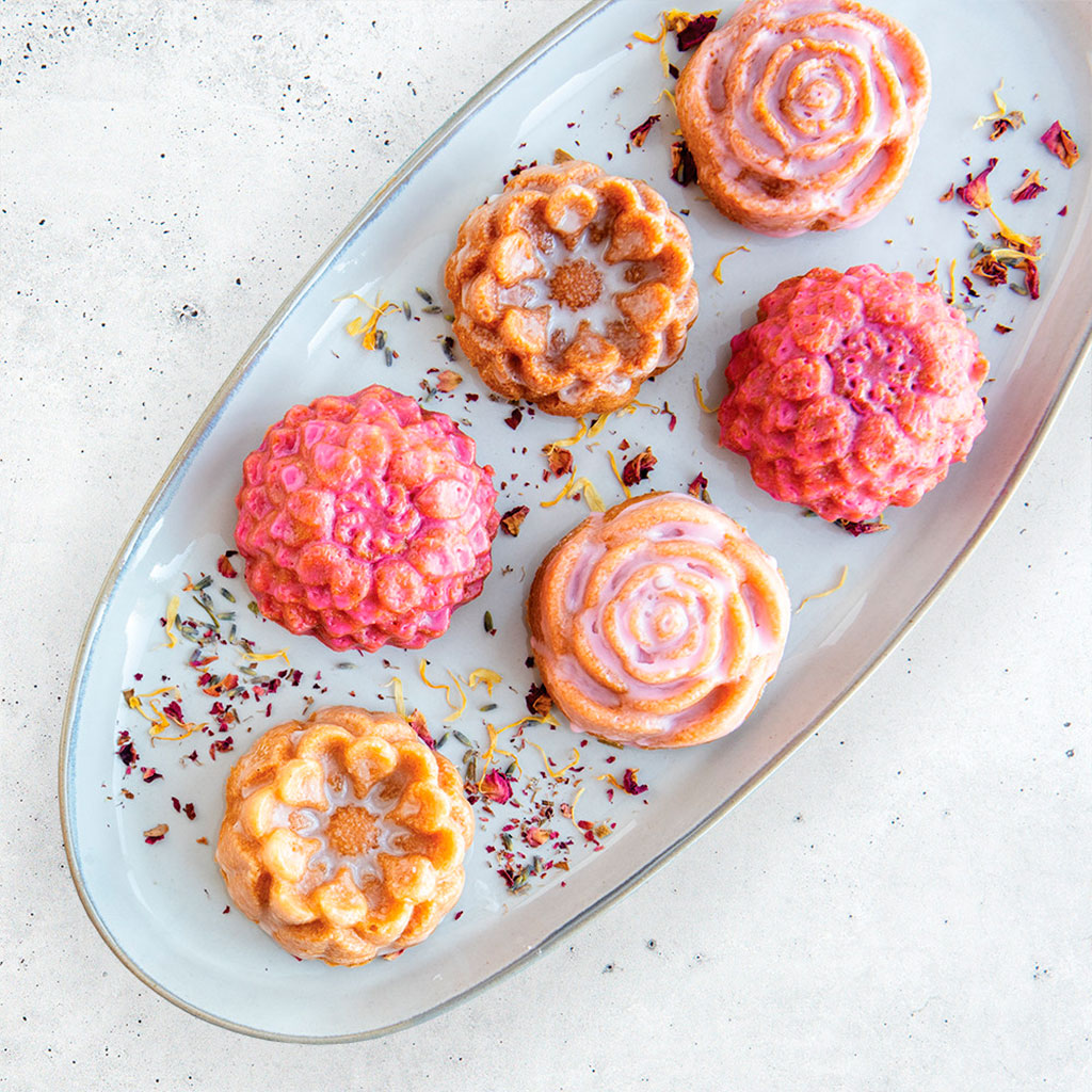 قالب کیک طرح گل کوچک ۶ تایی نوردیک ور 