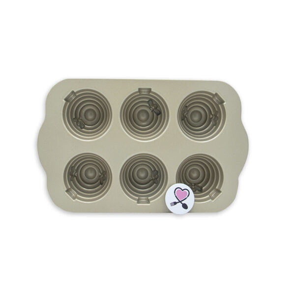 قالب مینی‌ کیک ۶ تایی طرح کندوی نوردیک ور | مدل Beehive - Image 2