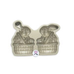 قالب سهبعدی خرگوش در سبد نوردیک ور (Bunny in Basket) - Image 2