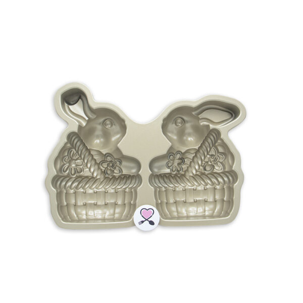 قالب سه‌بعدی خرگوش در سبد نوردیک ور (Bunny in Basket) - Image 2