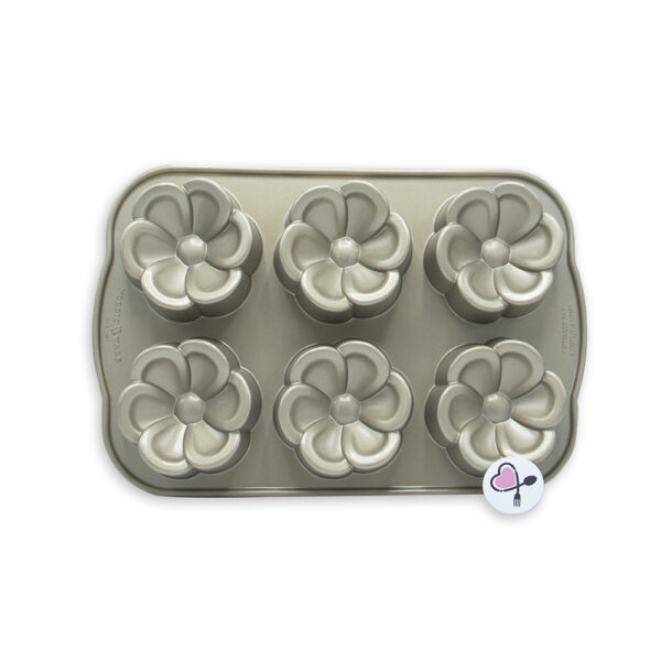 قالب ۶ تایی شکوفه نوردیک ور (Platinum Buttercup) - Image 1