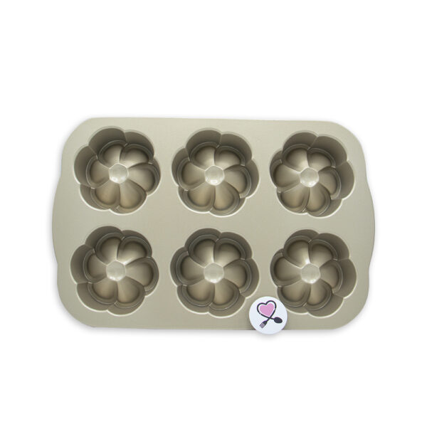 قالب ۶ تایی شکوفه نوردیک ور (Platinum Buttercup) - Image 2