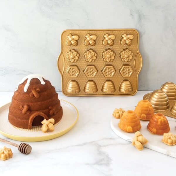 قالب مینی‌ کیک ۶ تایی طرح کندوی نوردیک ور | مدل Beehive - Image 5