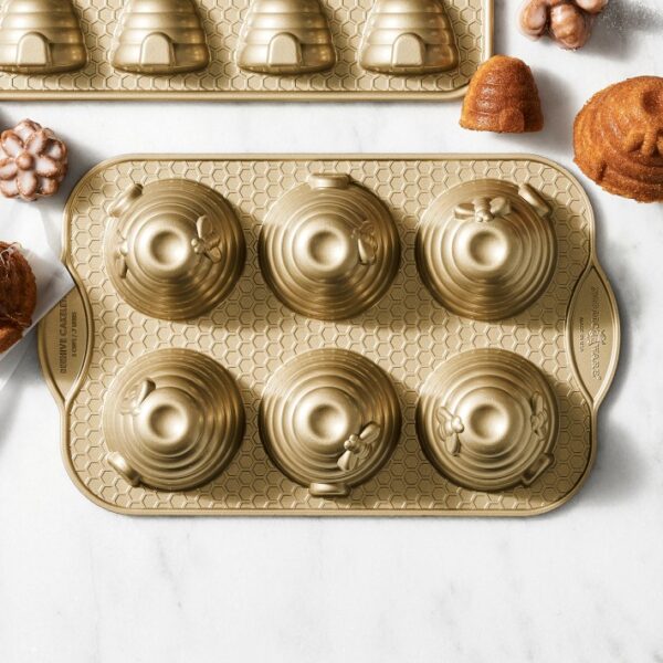 قالب مینی‌ کیک ۶ تایی طرح کندوی نوردیک ور | مدل Beehive - Image 6