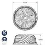 قالب کیک نوردیک ور مدل Bavaria Bundt - Image 6