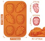 مولد سیلیکونی خارجی اعلا با طرح آناتومیک مغز و قلب - Image 4