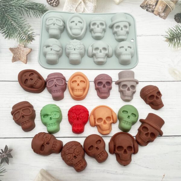 مولد سیلیکونی خارجی اعلا طرح جمجمه - Image 7