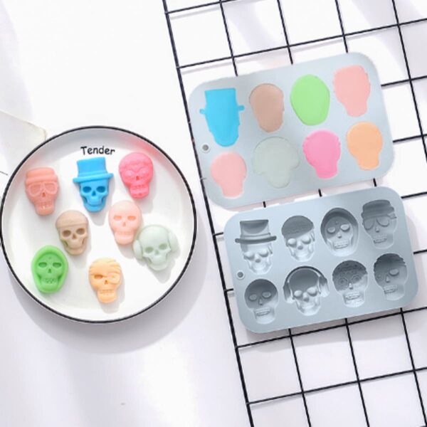 مولد سیلیکونی خارجی اعلا طرح جمجمه - Image 11