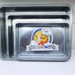 قالب و سینی فر مستطیل لبه بلند ۲۵ در ۳۵ موج - Image 2