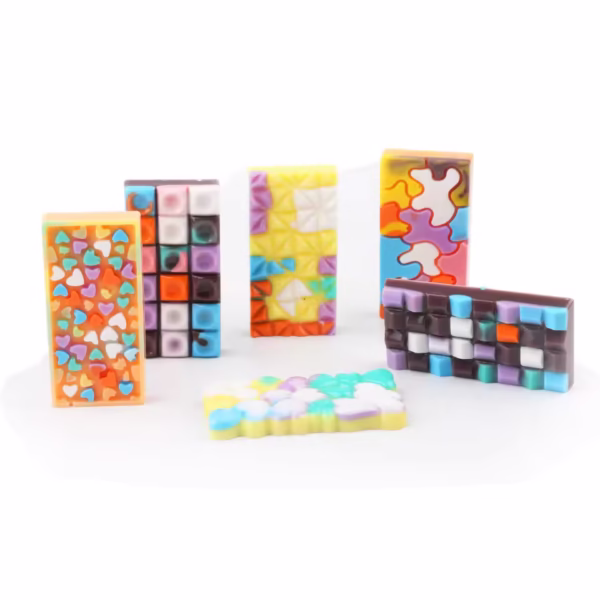 قالب سیلیکون شکلات بار تخته ای متنوع Hershey  و Kind خارجی - Image 4