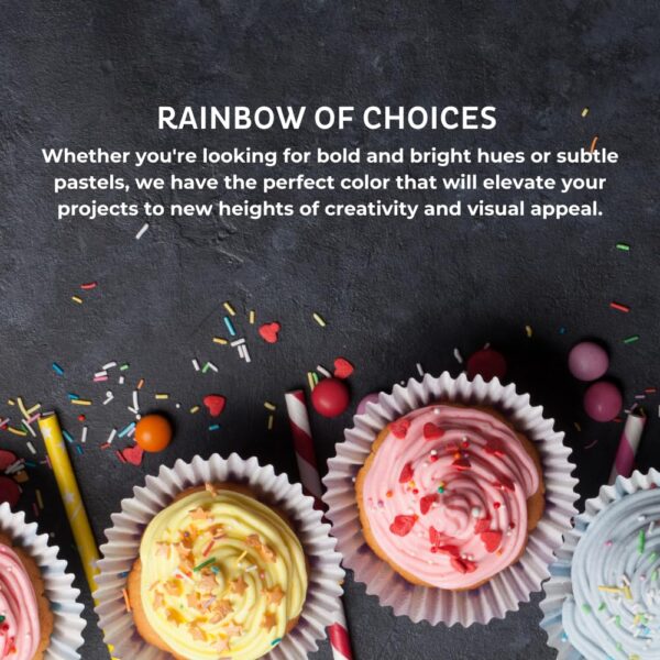 رنگ خوراکی کیت ۴ رنگ پایه آب Chefmaster - Image 3