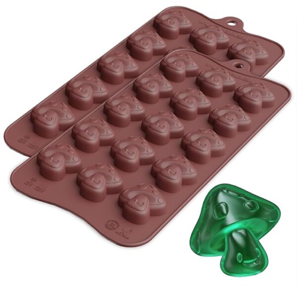 قالب سیلیکون ژله و پاستیل  قارچ سمی  15 عددی خارجی - Image 4