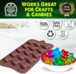 قالب سیلیکون ژله و پاستیل  قارچ سمی  15 عددی خارجی - Image 3