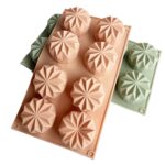 قالب سیلیکون ۸ عددی ستاره سه بعدی خارجی - تصویر 2