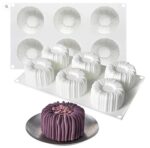 قالب سیلیکونی دسر مدرن سه بعدی مووس شارلوت 8 عددی - تصویر 7