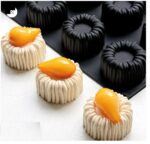 قالب سیلیکونی دسر مدرن سه بعدی مووس شارلوت 8 عددی - تصویر 5