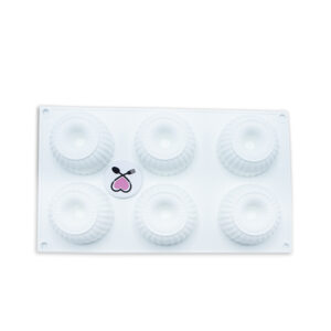 مولد سیلیکونی دونات موس (شکلاتی) فرانسوی ۶ عددی